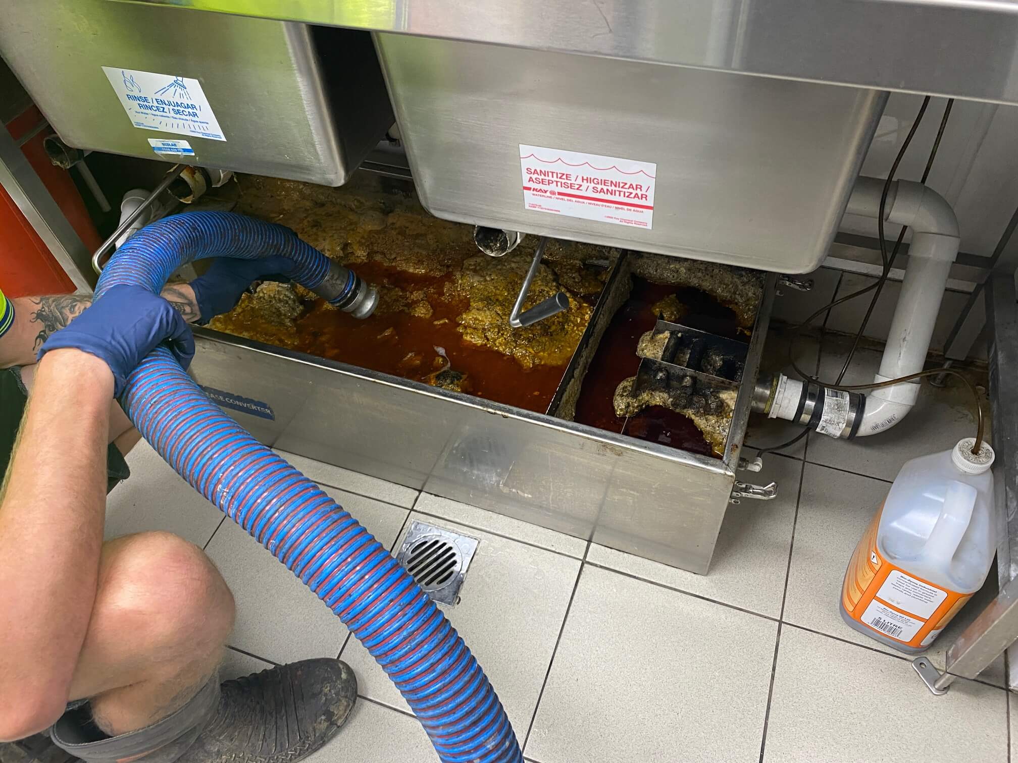 Grease Trap Cleaning in Brent